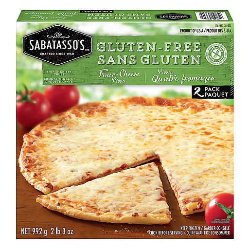 SABATASSOS GLUTEN FREE CHEESE PIZZA 2'S