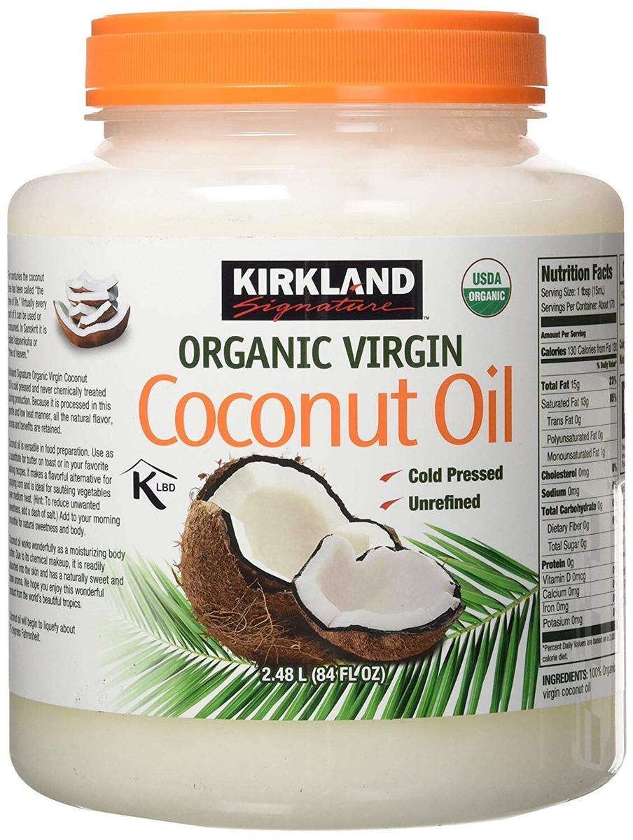 KIRKLAND COCONUT OIL 2.3KG