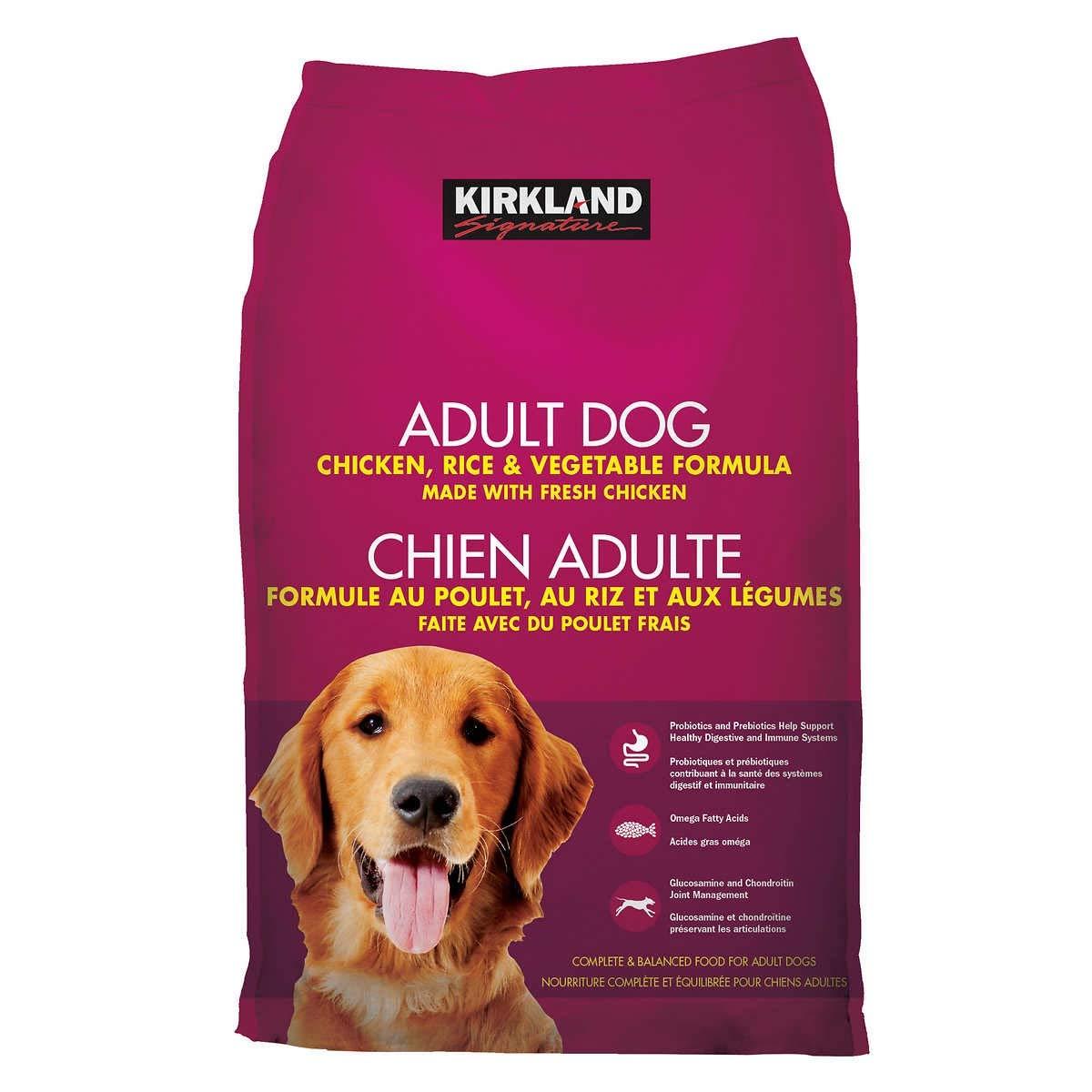 KIRKLAND CHICKEN ADULT DOG FOOD 18KG