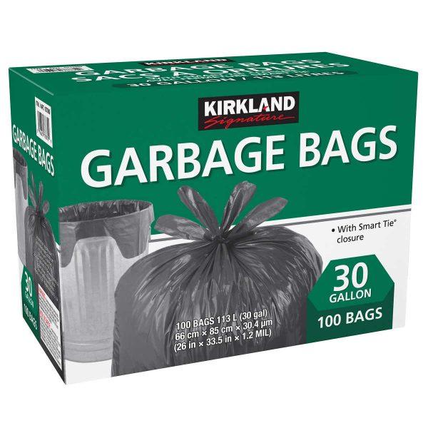 KIRKLAND 26" x 33.5" GARBAGE BAGS 100'S