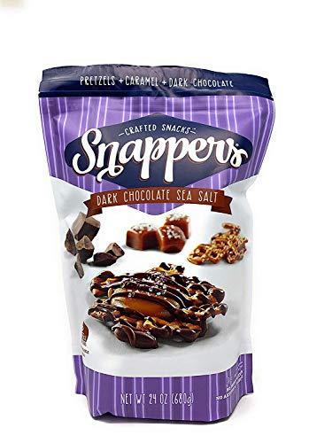 SNAPPERS DARK CHOCOLATE PRETZELS 680 G