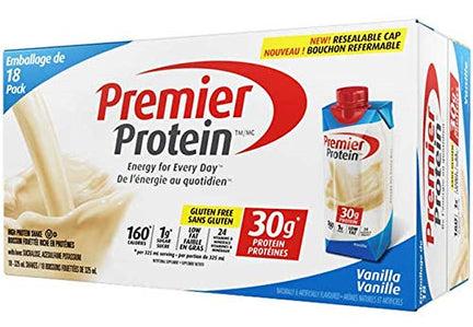 PREMIER PROTEIN VANILLA DRINK 18 X 325 ML