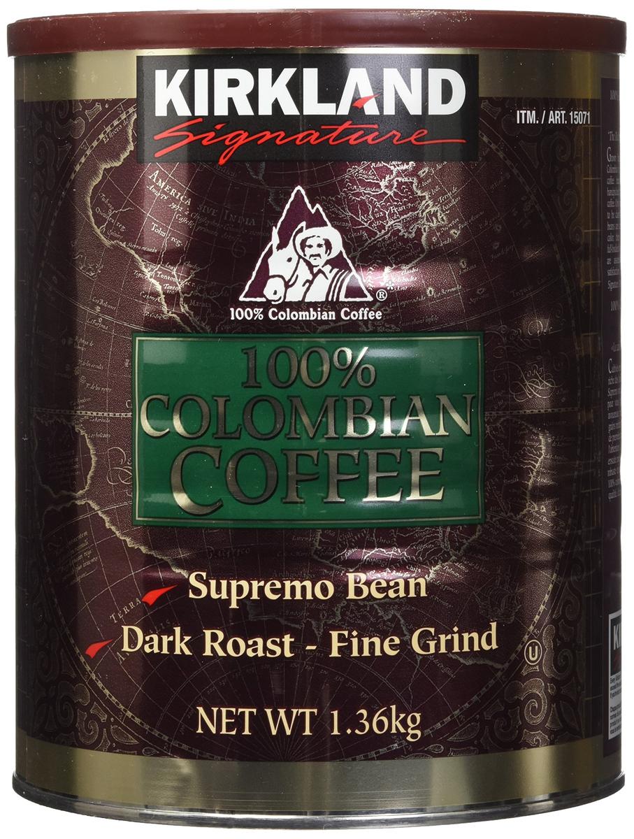KIRKLAND DARK ROAST COFFEE 1.36KG