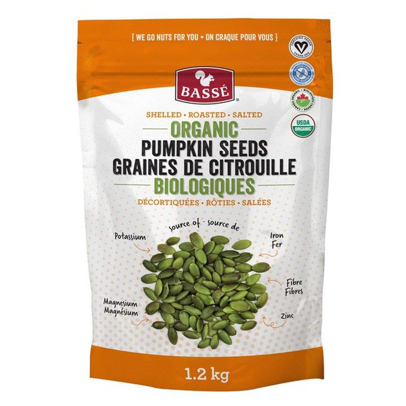 BASSE ORGANIC PUMPKIN SEEDS 1.2 KG