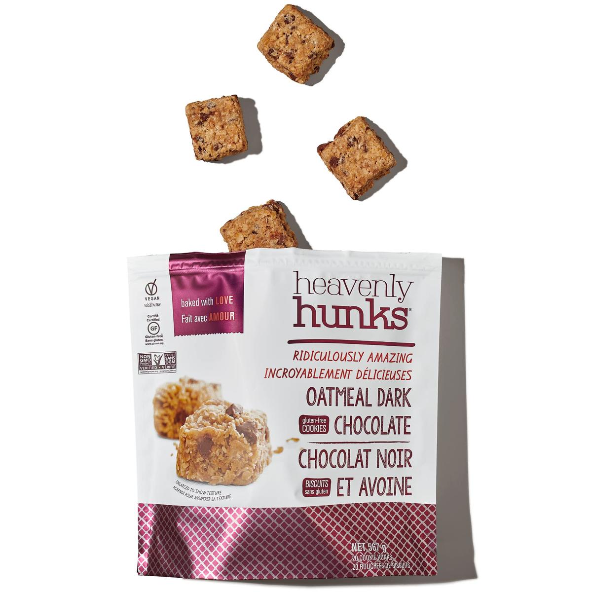 E&C'S DARK CHOCOLATE HEAVENLY HUNKS 567 GR