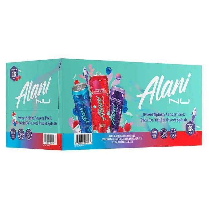 ALANI NU ENERGY DRINK VARIETY PACK V2 18 X 355 ML