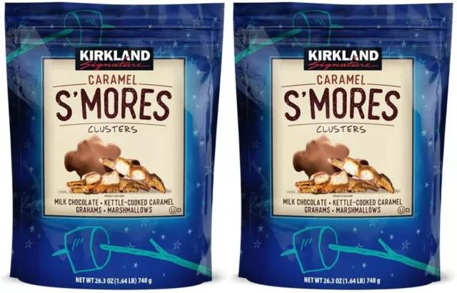 KIRKLAND CARAMEL SMORES CLUSTERS 748 GR
