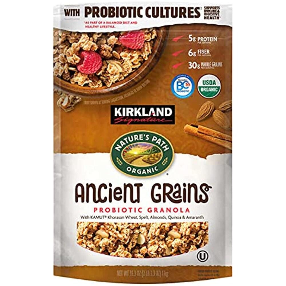 KIRKLAND PROBIOTIC ANCIENT GRAIN GRANOLA 1 KG