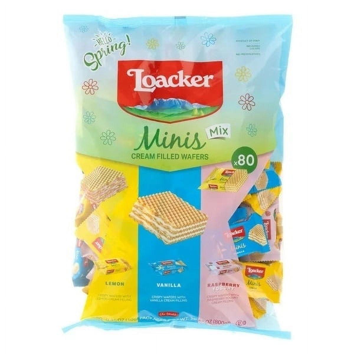 LOACKER WAFERS CREAM FILLED VARIETY 800 GR 800 GR