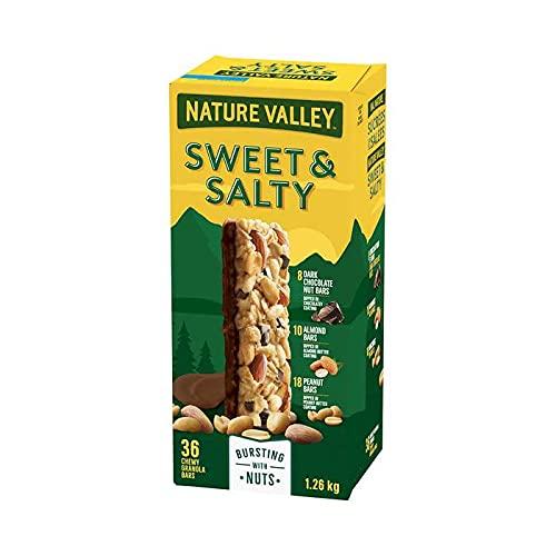 NATURE VALLEY SWEET N' SALTY NUT GRANOLA BARS BOX