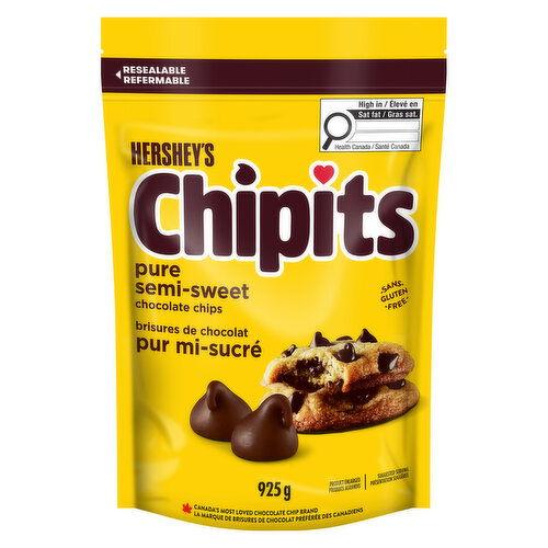 HERSHEY'S SEMI SWEET CHOCOLATE CHIPITS 925 G